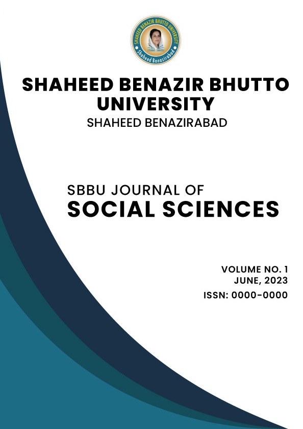 					View Vol. 1 No. 1 (2023): SBBU Journal of Social Sciences
				